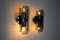 Black Murano Glass Sconces from Veca, Italy, 1960s, Set of 2, Image 6