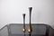 Brutalist Candlesticks attributed to David Marshall, 1980, Spain, Set of 2, Image 3