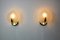 Leaf Sconces in Opaque Murano Glass, Italy, 1980, Set of 2 4