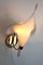 Italian Calla Lily Flower Wall Lamp in Murano Glass, 1970 5