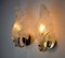 Leaf Sconces attributed to Carl Fagerlund in Murano Glass, Germany, 1970s, Set of 2 6