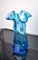 Blue Seguso Vase in Murano Glass from Seguso, Italy, 1970s, Image 1