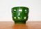 Mid-Century Minimalist German Perforated Ceramic Planter, 1960s, Image 1