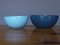 Finnish Enamel Bowls by Kaj Franck for Finel, Set of 2, Image 1