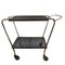 Vintage Serving Trolley with Perforated Plate, 1950s, Image 1