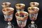 Italian Louis XVI Style Blown Wine Goblets with Gold Rim, 1970, Set of 6 11