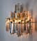 Wall Lamp with 3 Levels in Murano Glass from Venini, Italy, 1970s, Image 5