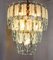 Zero Quattro Chandelier with 3 Levels in Murano Glass, Italy, 1970s, Image 2