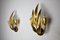 Leaves Sconces attributed to Ferro Arte, Spain, 1970s, Set of 2 4