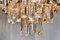 Two-Tone Chandelier with 3 Levels in Murano Glass from Venini, Italy, 1970s 10