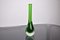 Soliflor Sommerso Vase in Green from Seguso, Murano, Italy, 1970s 1