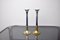 Brutalist Candlesticks attributed to David Marshall, Spain, 1980s, Set of 2, Image 1