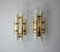 Murano Glass Sconces from Venini, Italy, 1970s, Set of 2 1