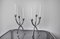 Brutalist Candlesticks with 3 Arms, Denmark, 1970s, Set of 2, Image 2