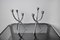 Brutalist Candlesticks with 3 Arms, Denmark, 1970s, Set of 2 3