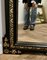 Large 19th Century French Black and Detailed Gold Overmantel Mirror 5