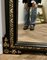 Large 19th Century French Black and Detailed Gold Overmantel Mirror, Image 5
