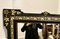 Large 19th Century French Black and Detailed Gold Overmantel Mirror, Image 4