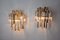 Wall Lamps with 2 Levels in Murano Glass from Venini, Italy, 1970s, Set of 2, Image 2