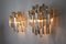Lampade da parete a 2 livelli in vetro di Murano, Italia, anni '70, set di 2, Immagine 4