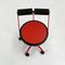 Adjustable Red Desk Chair from Bieffeplast, 1980s, Image 3