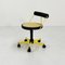 Adjustable Yellow Desk Chair from Bieffeplast, 1980s, Image 1