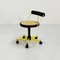 Chaise de Bureau Ajustable Jaune de Bieffeplast, 1980s 1