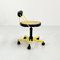 Adjustable Yellow Desk Chair from Bieffeplast, 1980s 2