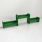 Green Modular Jeep Bookcase by De Pas, Durbino and Lomazzi for Bbb, 1970s, Set of 3 7