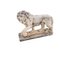 Sculptures de Lion Vintage sur Ciment, Set de 2 8