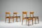 Mid-Century Danish Teak Dining Chairs by Schiønning & Elgaard for Randers Furniture Factory, Set of 4, Image 2