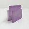 Acrylic Purple Magazine Rack by Giotto Stoppino for Kartell, 1970s, Image 1