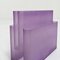 Acrylic Purple Magazine Rack by Giotto Stoppino for Kartell, 1970s 3