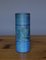 Italienische blaue Rimini Keramik Vase von Aldo Londi für Bitossi, 1960er 8