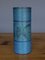 Italienische blaue Rimini Keramik Vase von Aldo Londi für Bitossi, 1960er 7