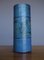 Italienische blaue Rimini Keramik Vase von Aldo Londi für Bitossi, 1960er 6