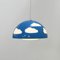 Blaue Fun Cloud Hängelampe von Henrik Preutz für Ikea, 1990er 1