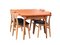 Large AT 312 Dining Table in Teak and Oak by Hans J. Wegner for Andreas Tuck, 1960s, Image 26