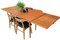 Large AT 312 Dining Table in Teak and Oak by Hans J. Wegner for Andreas Tuck, 1960s, Image 25