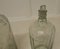 Large 19th Century Clear Glass Pharmacy Poison Bottles, Unkns, Set of 2 5