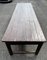 Refectory Table with Brown Patina 2
