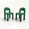 Chaises pour Enfants Vertes de Omsi, 2000s, Set de 2 1
