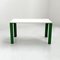 Eretteo Dining Table with Green Feet by Örni Halloween for Artemide, 1970s 6