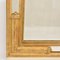 19th Century Gilt Wall Mirror with Flowers and Bow, Gold Leaf Frame, 1880s 9