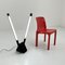 Sistema Flu Neon Table/Wall or Floor Lamp by Rodolfo Bonetto for Luci, 1980s 4