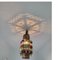 Lampada da tetto in metallo con cristalli colorati in stile marocchino, Immagine 4