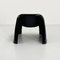 Black Toga Chairs by Sergio Mazza for Artemide, 1960s, Set of 2 7