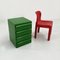 Green Chest with 4 Drawers Model 4601 by Simon Fussell for Kartell, 1970s, Image 2
