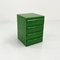 Cassettiera a 4 cassetti verde di Simon Fussell per Kartell, anni '70, Immagine 1