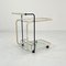 White Postmodern Bar Wagon Serving Trolley, 1980s 7